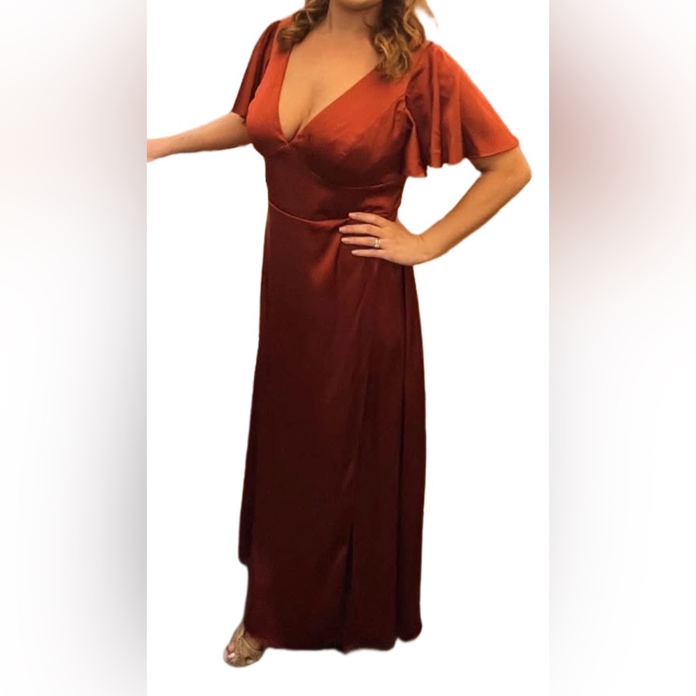 AZAZIE - Terracotta Dress